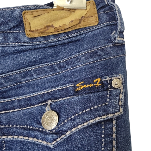 Seven7 Denim Capris sz 6 Capri - Picture 8 of 8